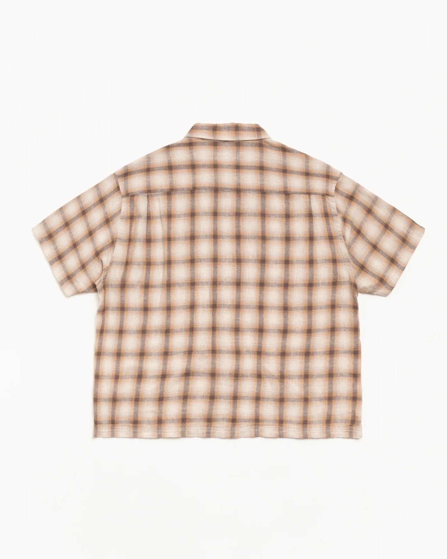 STUSSY LIAM SS PLAID SHIRT
