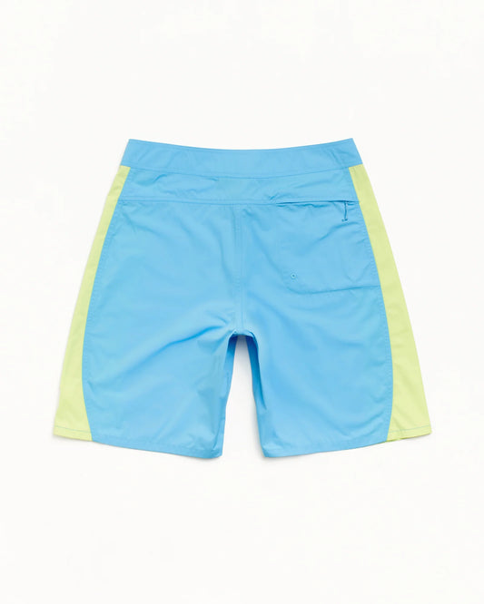 STUSSY CURVED PANEL BOARD SHORT LIGHT BLUE