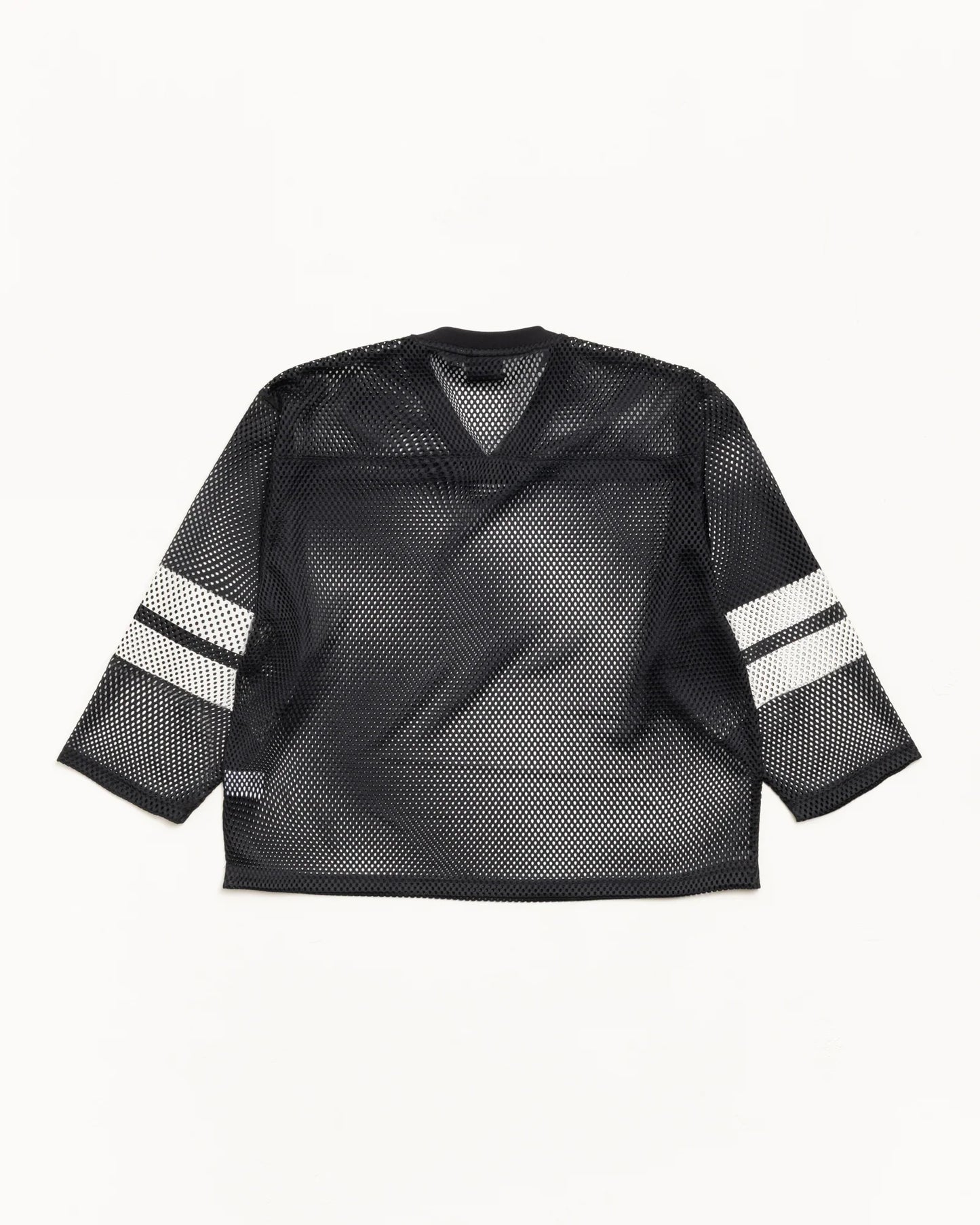 STUSSY TRUCKER TEAM JERSEY BLACK