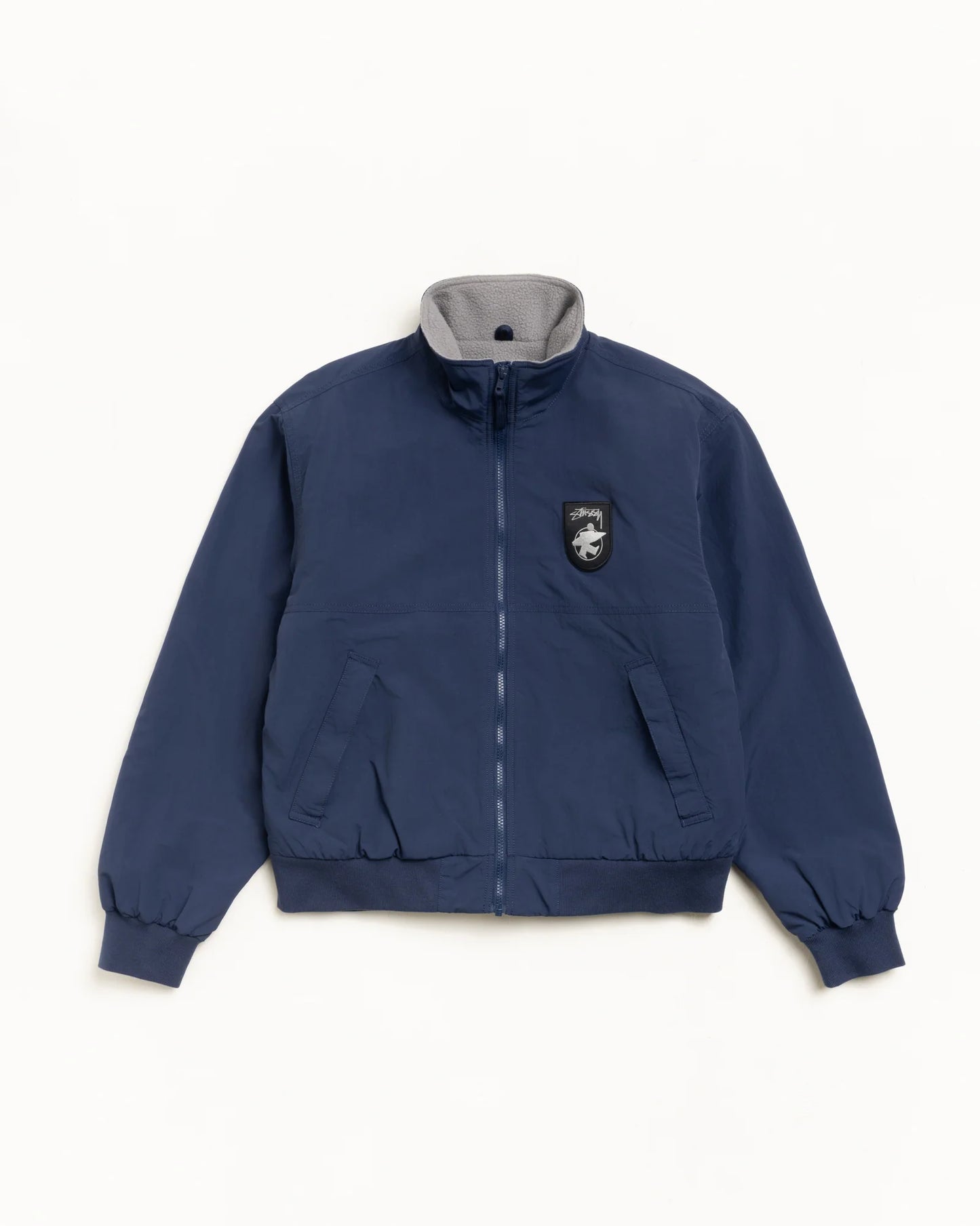 STUSSY POLAR FLEECE LINED JACKET