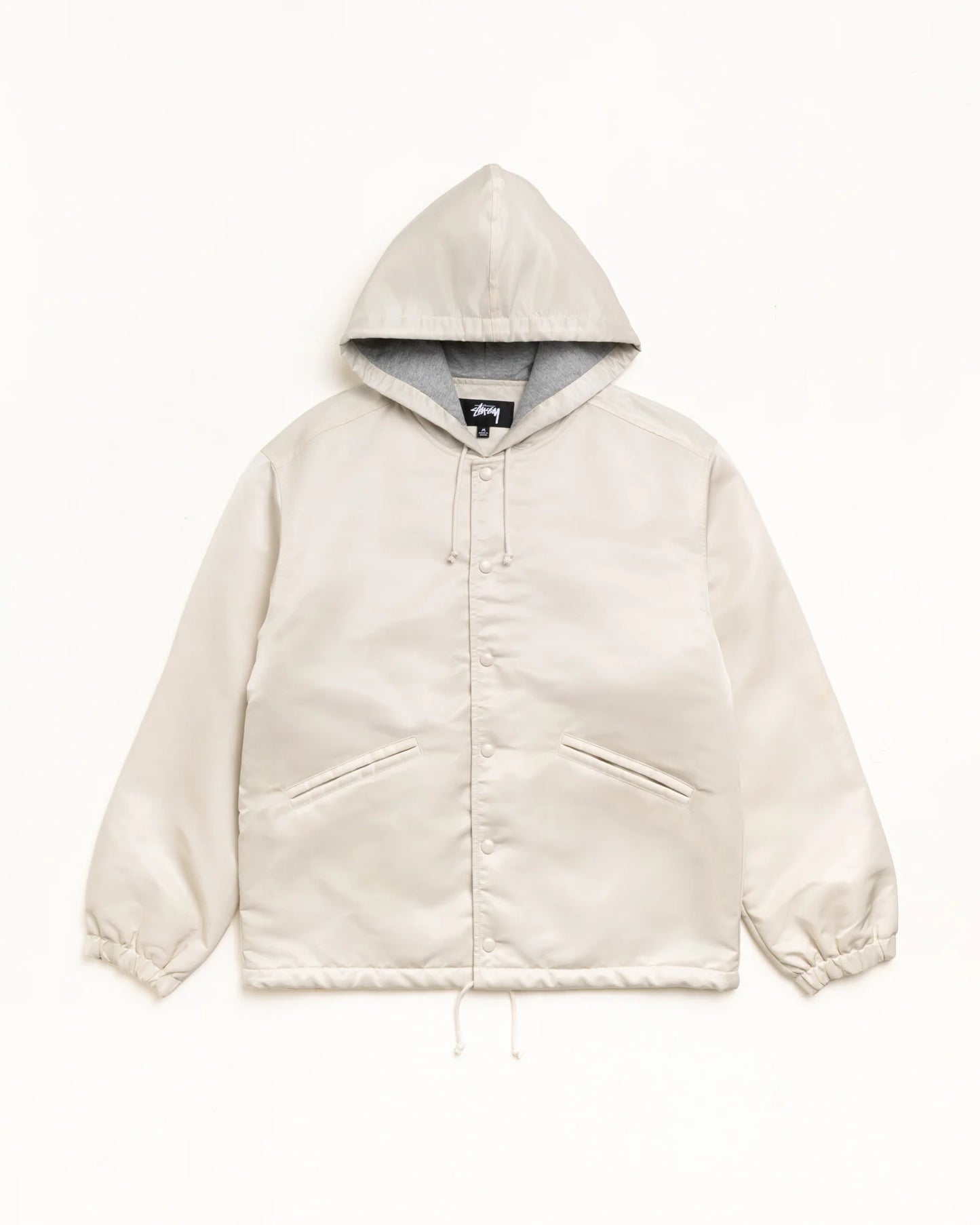 STUSSY HOODED COACHES JACKET