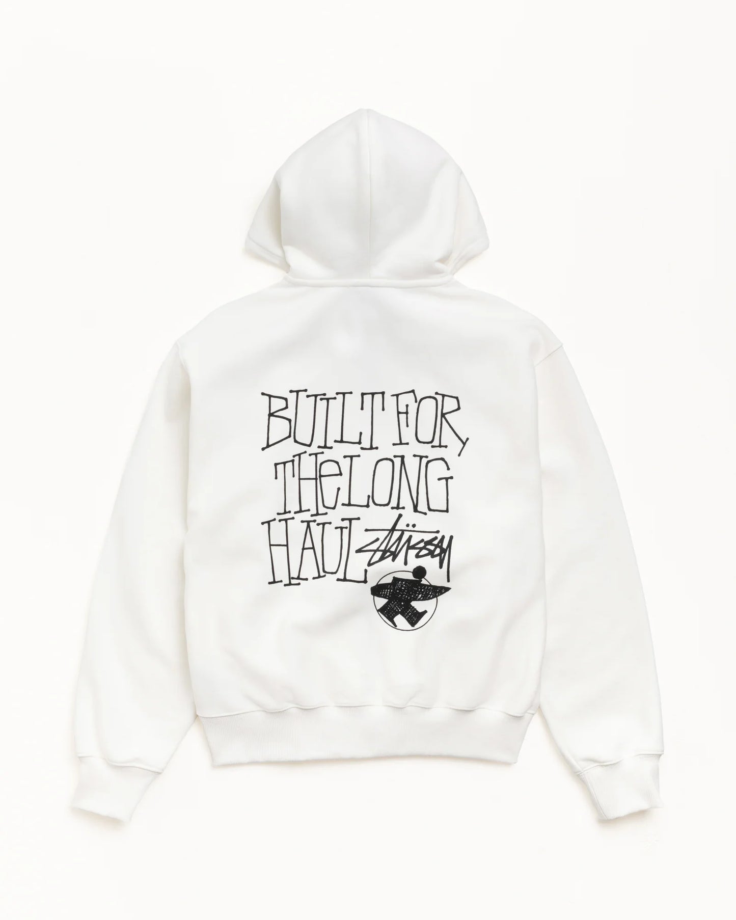 STUSSY LONG HAUL ZIP HOODIE