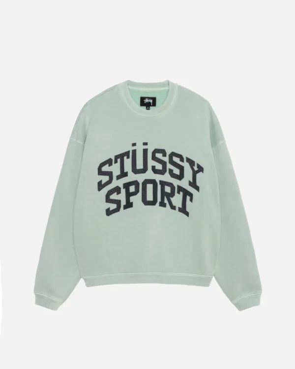 STUSSY Big Crackle Sport Crew - Stussy Hoodie - Premium Street