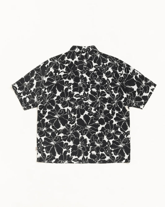 STUSSY FLORAL HAWAIIAN SHIRT