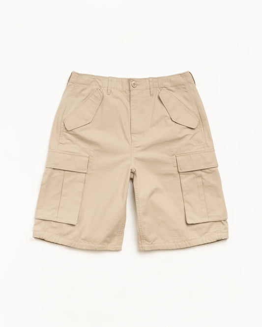 STUSSY CARGO SHORT RIPSTOP KHAKI