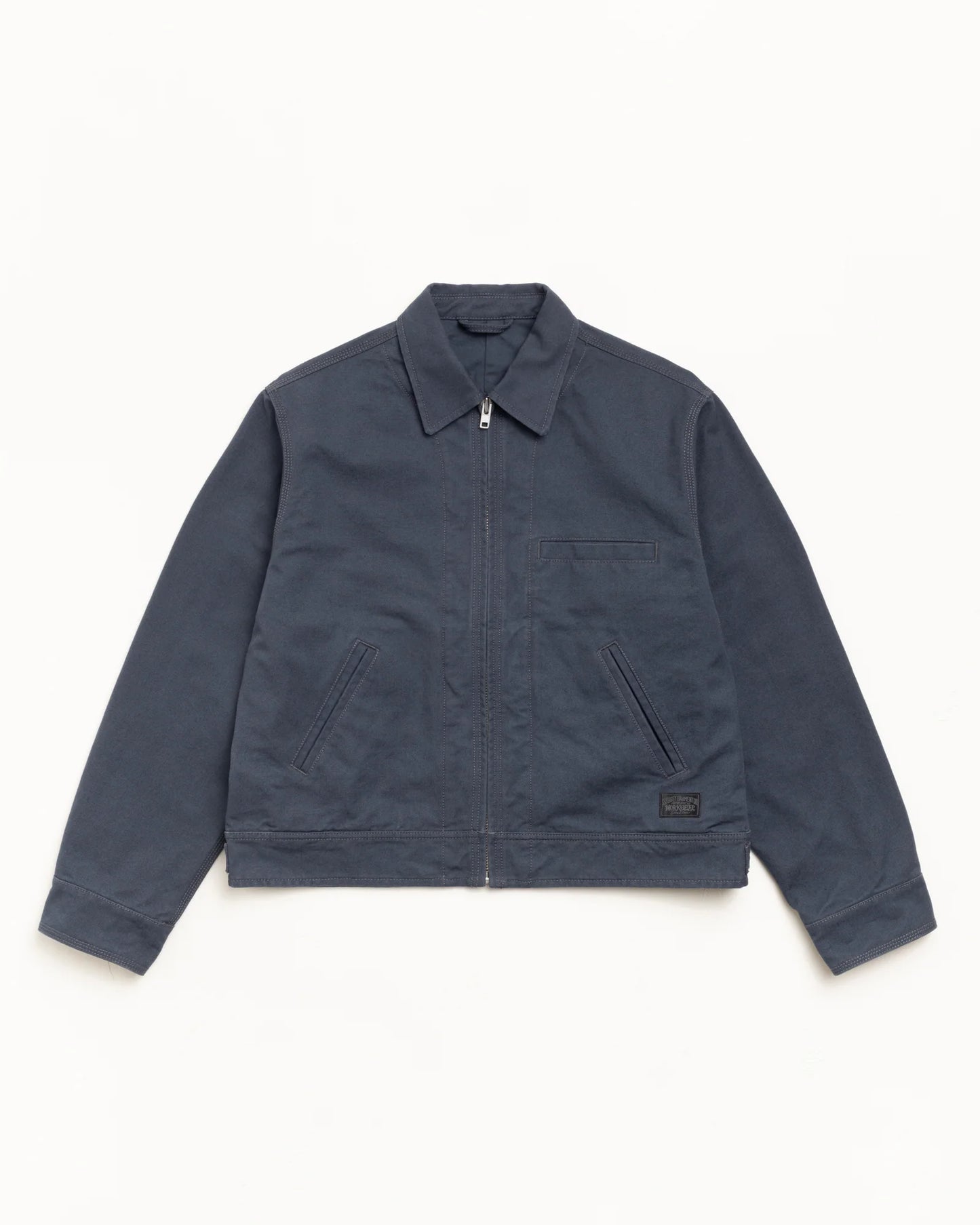 STUSSY WORK JACKET COLLARED