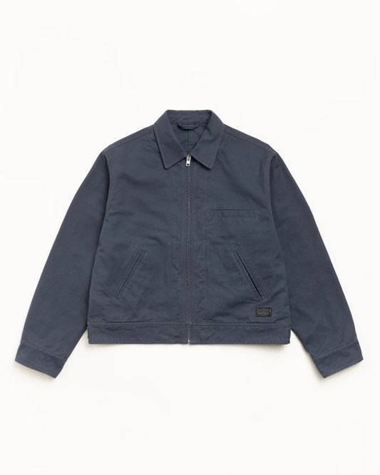 STUSSY WORK JACKET COLLARED