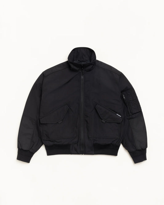 STUSSY MOCK NECK FLIGHT BOMBER