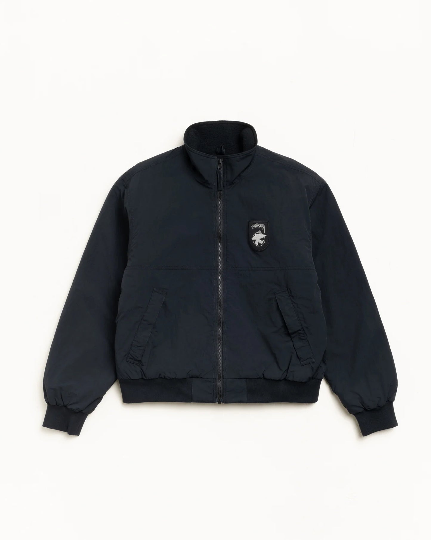 STUSSY POLAR FLEECE LINED JACKET