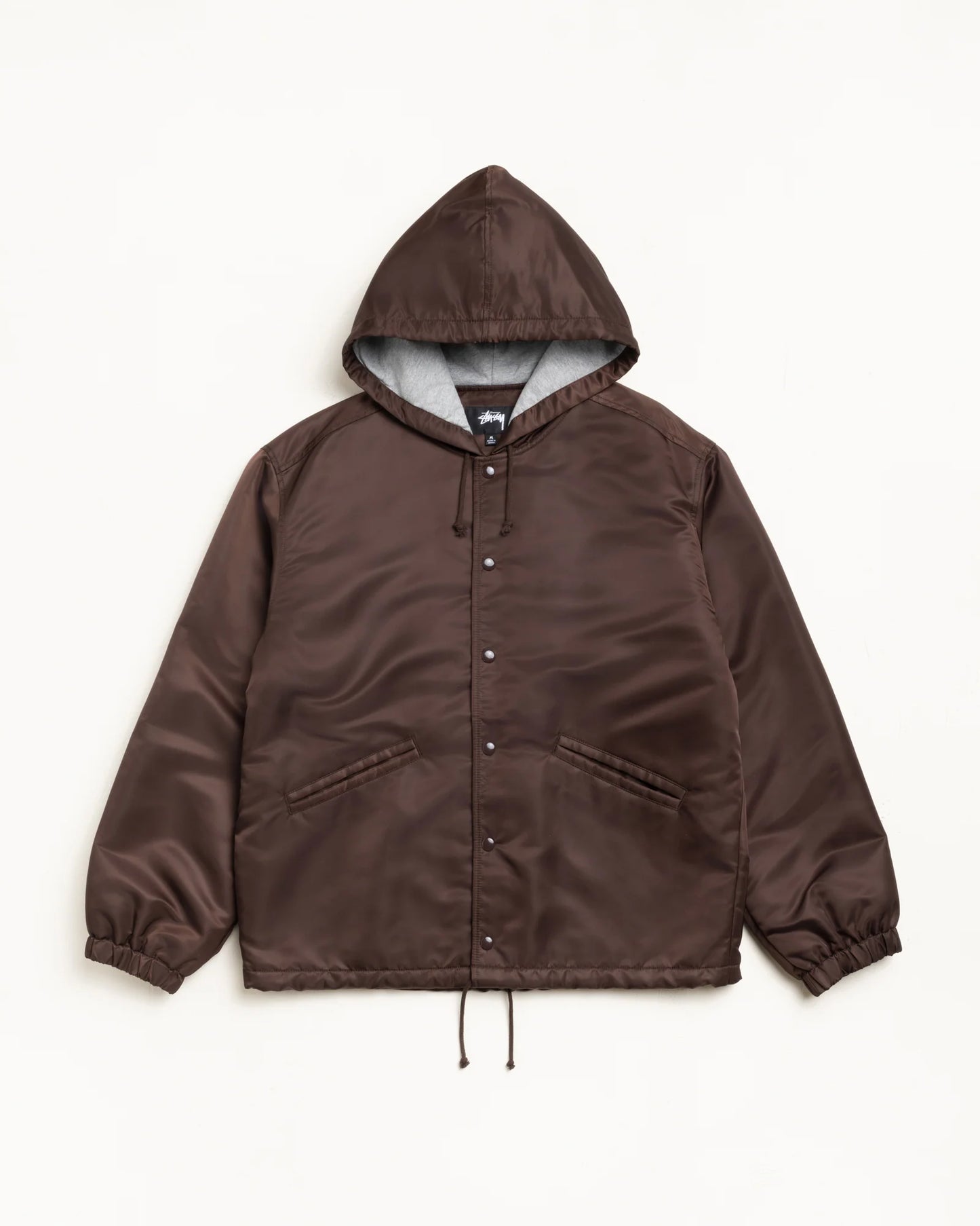 STUSSY HOODED COACHES JACKET