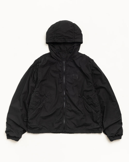 STUSSY DOUBLE COTTON HOODED JACKET