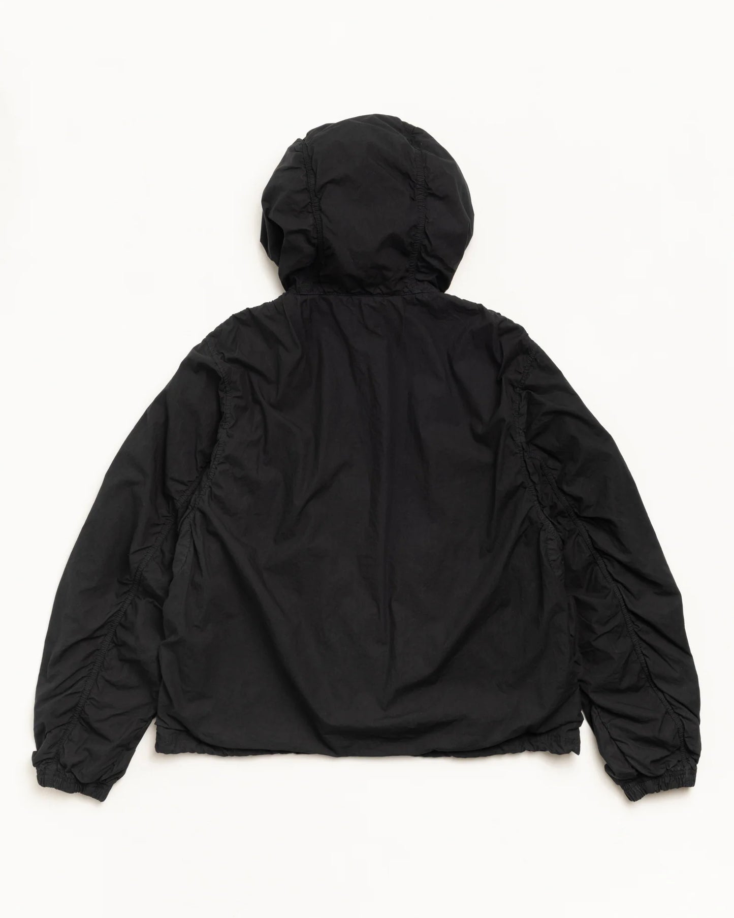STUSSY DOUBLE COTTON HOODED JACKET