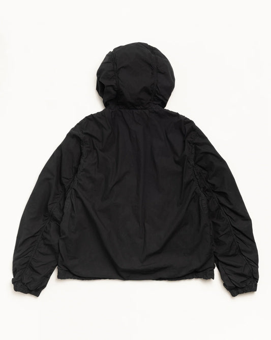 STUSSY DOUBLE COTTON HOODED JACKET