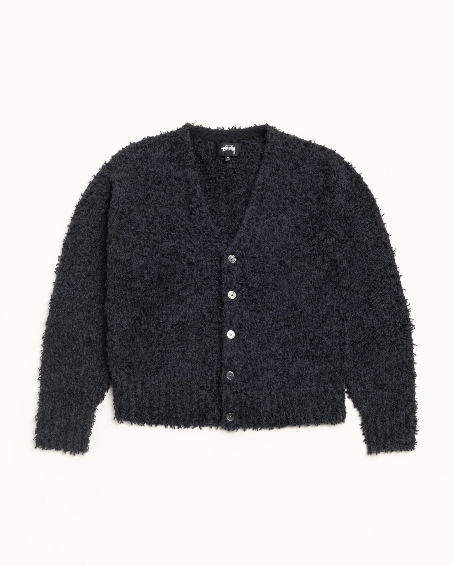 STUSSY TEXTURED CARDIGAN