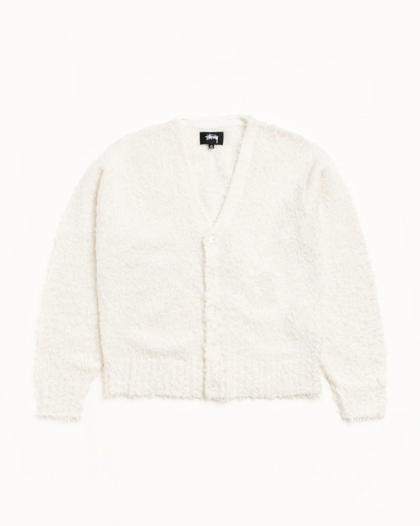 STUSSY TEXTURED CARDIGAN