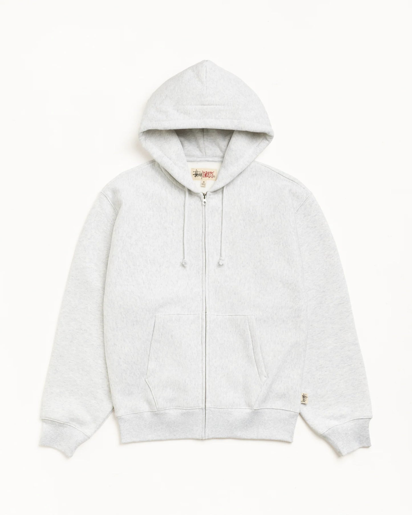 STUSSY FLEECE ZIP HOODIE