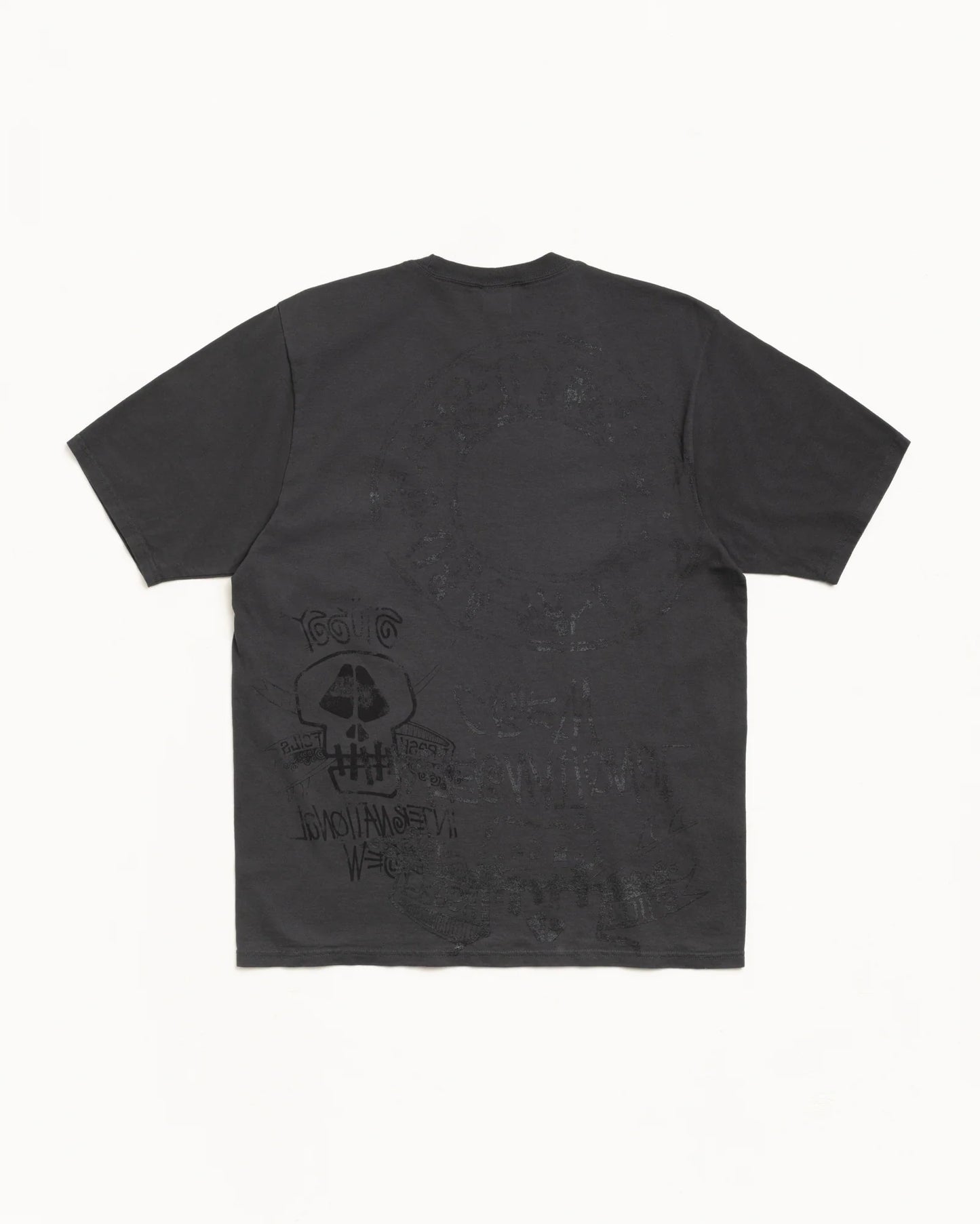 STUSSY SKULLS TEE PIGMENT DYED