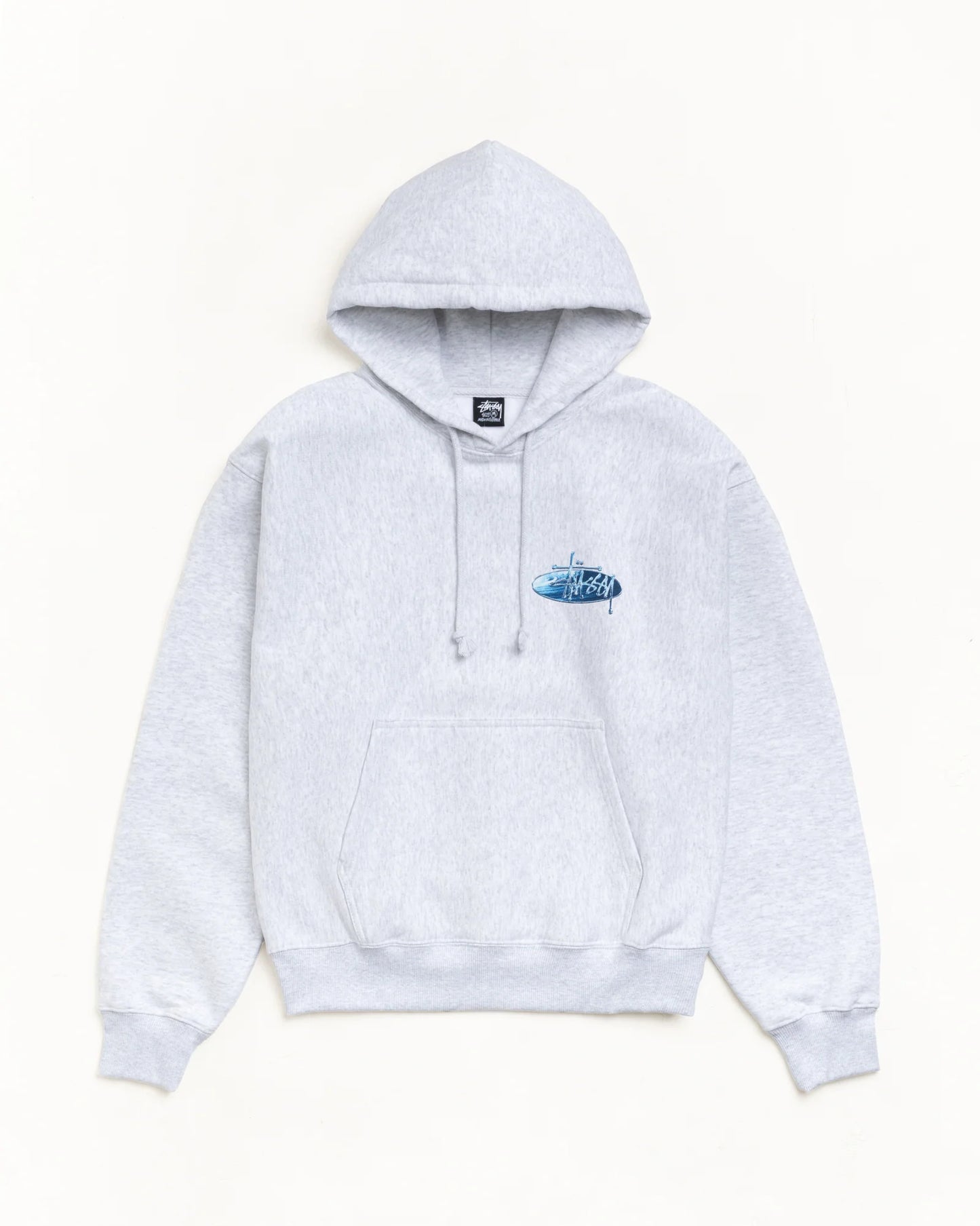 STUSSY WAVE OVAL HOODIE