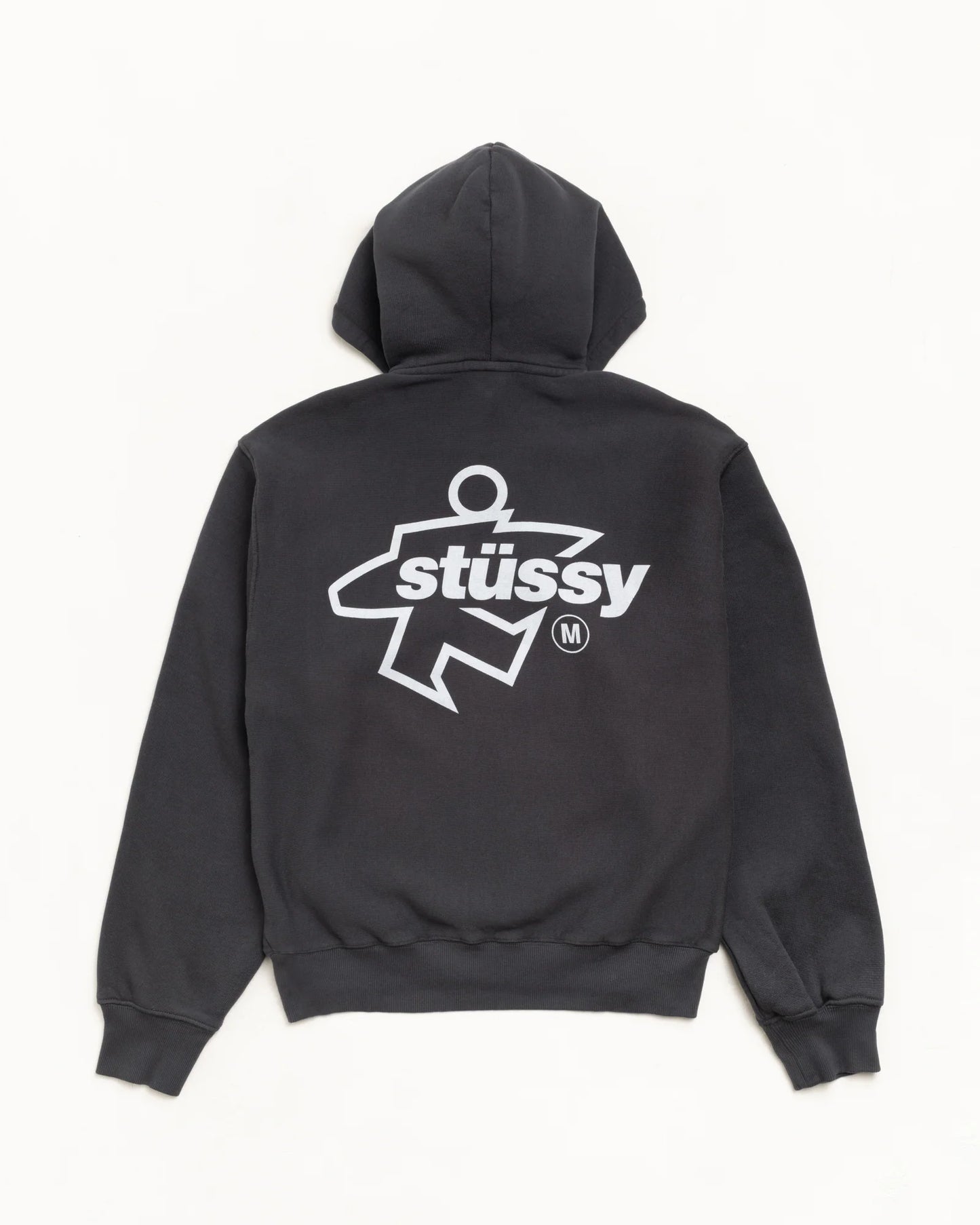 STUSSY SURF SIZE ZIP HOODIE