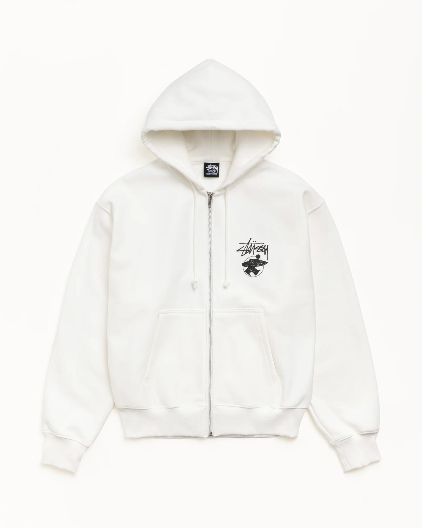 STUSSY LONG HAUL ZIP HOODIE