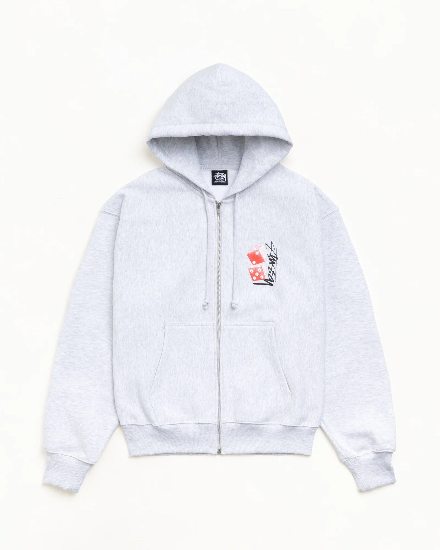 STUSSY TALL DICE ZIP HOODIE