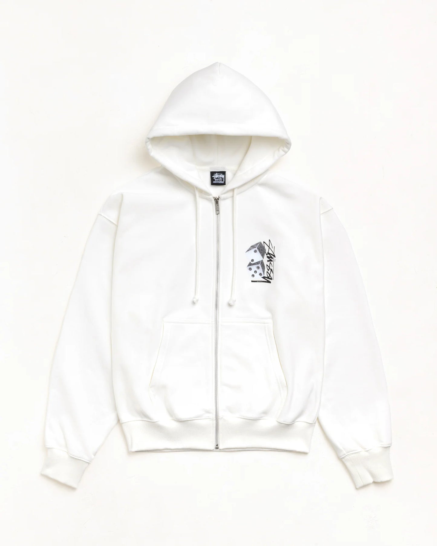 STUSSY TALL DICE ZIP HOODIE