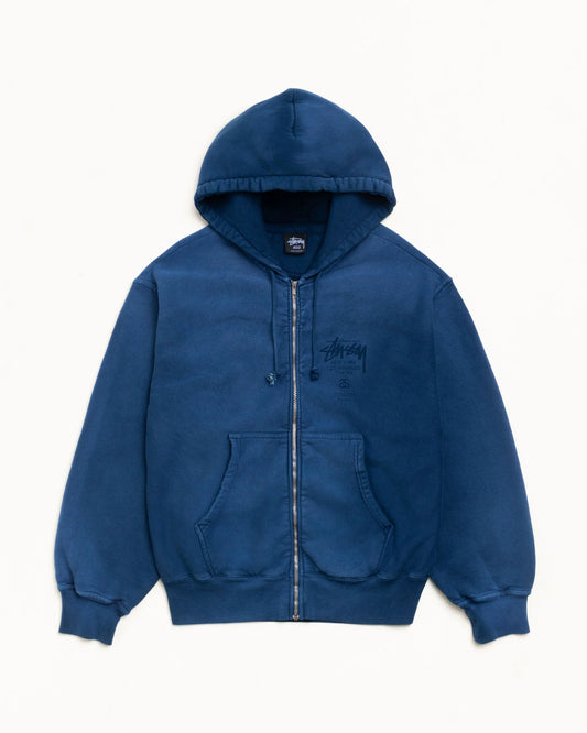 STUSSY WORLD TOUR ZIP HOODIE