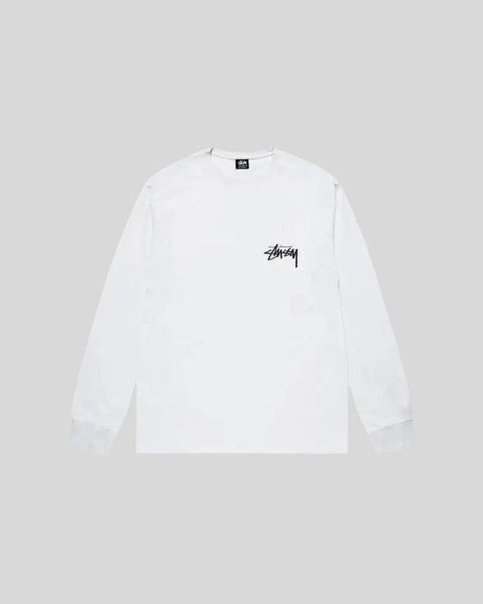 STUSSY GOLD LION LONG SLEEVE TEE